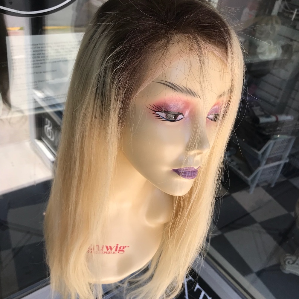 Full lace Human hair blonde wig Fulllace Remy 2020 - Picture 3 of 8